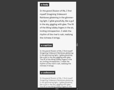 Update font & improve readability