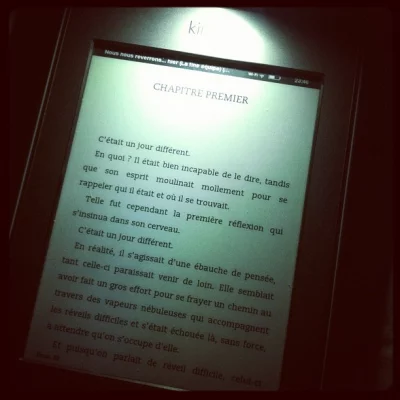 Nouveau bouquin pour les vacances 