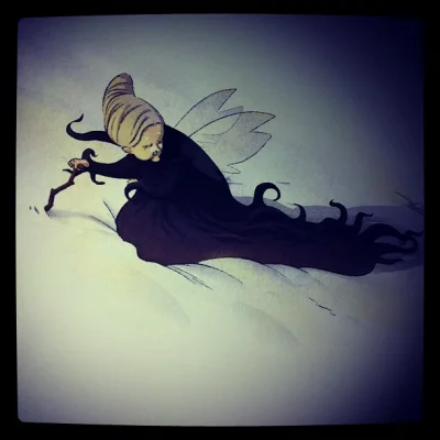 La coquille enchantée de la fée noire