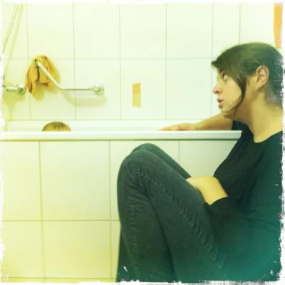 Pas de bêtise dans la baignoire