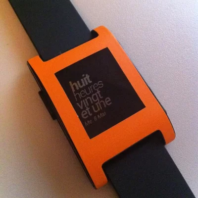 Finally my @pebble is here