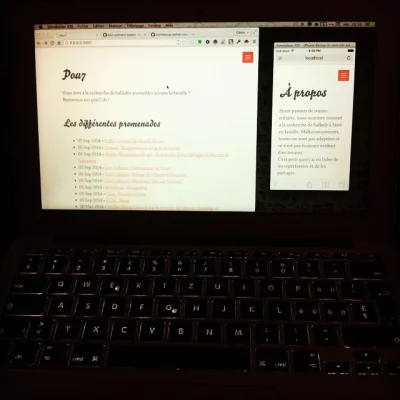 Side project - ballades accessibles pour toute la