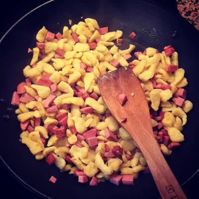 Comment faire plaisir à ses filles. Spätzlis aux c