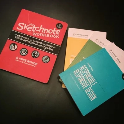 Just finished @rohdesign #sketchnote workbook. Now