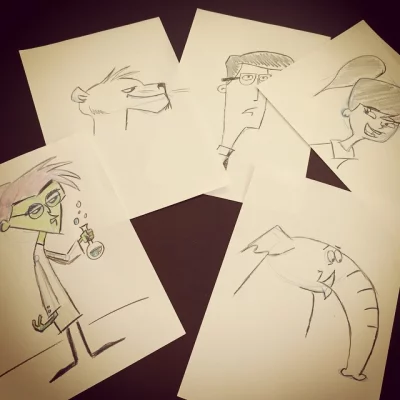 Drawing with the kids