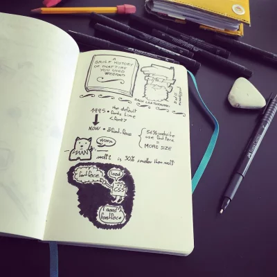 Refining my #smashinconf #sketchnotes to post them