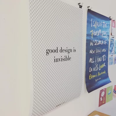 New poster in the office