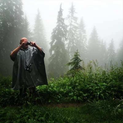 Perfect weather for a trail 🌧🌧🌧