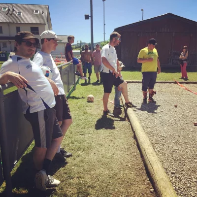 En pleine action #tournoi #foot #football #petanqu