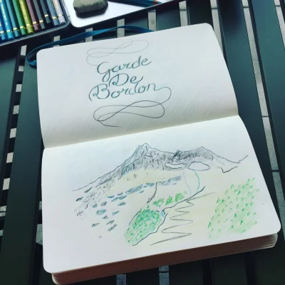 Garde de Bordon (la montagne d'en-face)