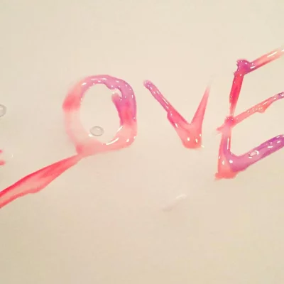 Love #water #lettering