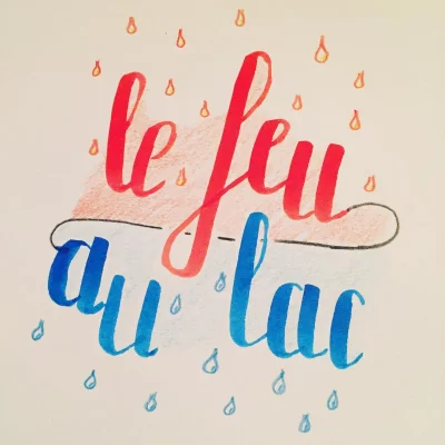 Le feu au lac 🔥💧