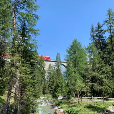 Bahnerlebnisweg Albula
